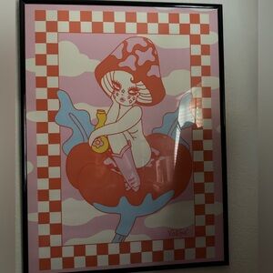 Valfre poppy girl poster